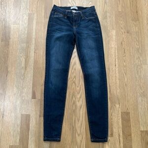 Judy Blue Los Angeles Women's Blue Dark Wash Denim Skinny Jeans